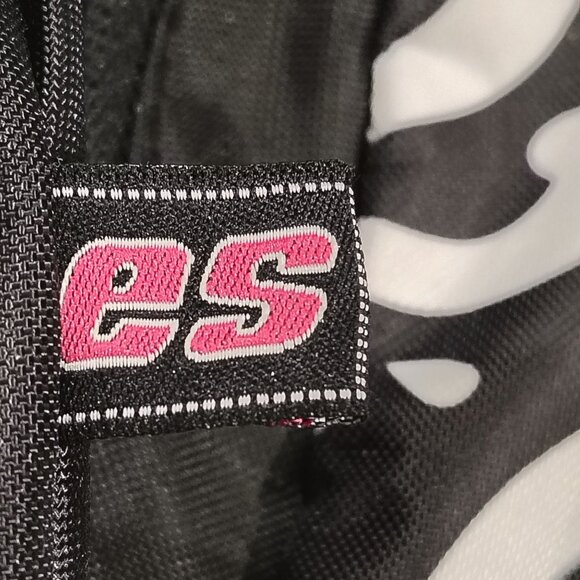 EastSport Black White Floral Backpack Multiple Compartments Adjustable Straps - Picture 10 of 16